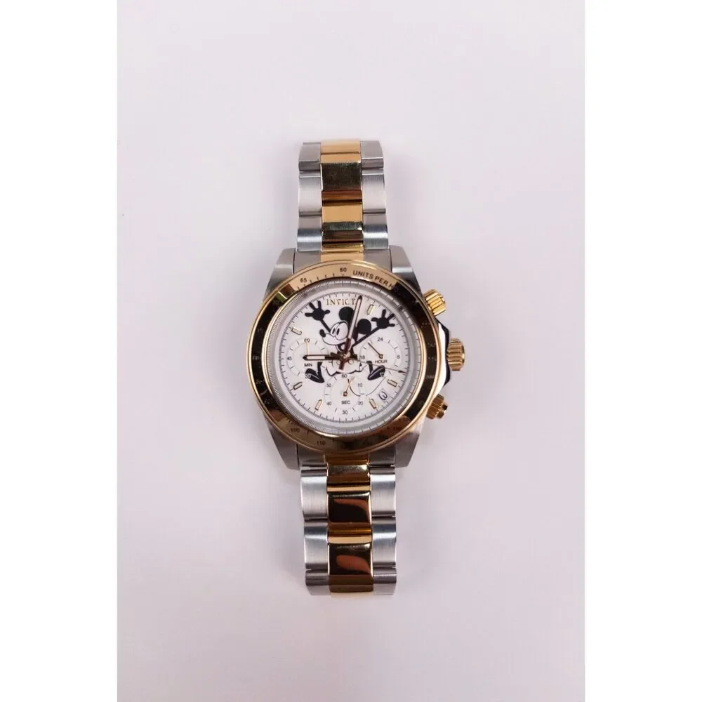 Invicta Disney Mickey Mouse Limited Edition Two Tone Quartz Watch
